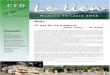 Le lienducfdalaligneverte.fr/images/documents/Lien-15.pdf · 2018. 5. 22. · n'arrivent pas en terre inconnue. Leur présence dans le sud est attestée : premières incursions au
