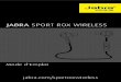 JABRA SPORT ROx WiReleSS/media/Product Documentation/Jabra...Q Quelle est la portée de l'oreillette ? R La Jabra Sport Rox Wireless prend en charge la portée maximale suivante :