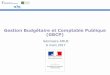 Gestion Budgétaire et Comptable Publique (GBCP) · 2017. 3. 29. · 5 1. Introduction Un cadre budgétaire rénové (1/2) A- Les sous-jacents de la réforme : • Améliorer le pilotage