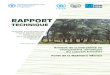 Analyses de vulnérabilité des écosystèmes forestières ...RAPPORT TECHNIQUE Analyse de vulnérabilité au changement climatique du couvert forestier Forêt de la Maâmora (Maroc)
