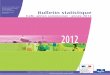 2012...Bulletin statistique traﬁc aérien commercial - année 2012 2012 Ministère de l’Écologie, du Développement durable et de l’Énergie tion Di r e c t eur de la publi