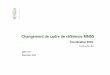 MN95–Coordination de l'ICDG- 09092014...DIRH, OIT MN95 (Coordination ICDG) 15 septembre 2014 4 Le cadre de référence Suisse CH1903 (MN03), désormais centenaire , ne correspond
