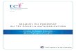 Manuel candidat TEF NATURALISATION - LSF Montpellier...Objectif : mesurer votre capacité à communiquer à l'oral avec un interlocuteur Durée totale des épreuves du TEF pour la