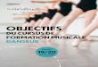 OBJECTIFS - Métropole du Grand Nancy · 2019. 9. 23. · • Polyrythmie • Danser à l’écoute d’une proposition rythmique • Travail sur les rythmes de danse (mémorisation,