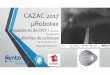 CAZAC 2017 µ Robotextechdays2017.univ-bpclermont.fr/images/Presentation/... · 2017. 11. 10. · Plan • I-Présentation des équipements de la station µ Robotex , manipulations