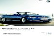 BMW SÉRIE 3 CABRIOLET. · 2014. 5. 3. · BMW urbo cellis e Design Edition e M Sport Offres de financement BMW Série 3 Cabriolet. Exemple de loyers pour une LLD sur 36 mois sans
