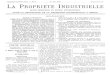 La Propriété Industrielle - WIPO · 2013. 12. 23. · SUÉDOIS DE LA LOI N° 924, DU 1er NOVEMBRE 1940, QUI CONTIENT DES DISPOSITIONS SPÉ- CIALES RELATIVES AUX BREVETS D'iNVEN-
