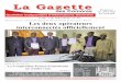 La Gazettelagazettedescomores.com/assets/pdfs/QuarkXPress 3433.pdf · 2019. 7. 15. · Le Brevet d'Etude de Premier Cycle (B.E.P.C) a débuté hier lundi 15 juillet dans les différents