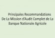 Principales Recommandations De La Mission d’Audit ...Etat Tunisien 23% Entreprises Publiques 27% Entreprises Para-Publiques 14% Autres actionnaires 36% Structure du capital au 31/12/2016