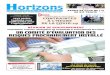Horizons - medias-dz.com · 2020. 12. 3. · ALGÉRIE 3 ACTUALITÉS HORIZONS •Jeudi 3 Décembre 2020 Le MSP appelle à revoir le partenariat avec l’UE La résolution du Parlement