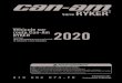 Véhicule sur route Can-Am 2020 - Bombardier Recreational Products · 2019. 8. 19. · L’information contenue dans ce document était exacte à la date de publication. Il faut noter