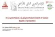 De la gouvernance à la géogouvernance fonciére en Tunisie...De la gouvernance à la géogouvernance fonciére en Tunisie: Réalités et perspectives Dr. Salwa SAIDI,NELGA, NA Faculté