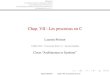 Chap. VII : Les processus en Cpoinsot/save/L2 Archi/Cours... · 2009. 11. 20. · Déﬁnition L’utilisateur réel et l’utilisateur effectif Les idenﬁticateurs de processus
