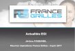 Actualités EGI - IN2P3 Events Directory (Indico) · 2017. 6. 6. · 06/06/2017 Opérations France Grilles - Nouveautés EGI / J. Pansanel 3 Mise à jour de la GOCDB Sur une base