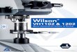 Wilson® VH1102 & VH1202 · 2020. 1. 25. · au logiciel DiaMet transformera le duromètre en un système semi-automatique qui permet d'exécuter des filiations et essais automatiques