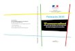 Palmarès 2010 · 2010. 6. 30. · Chiffres clés du concours 2010 : la 12e promotion des lauréats..... p 4 Palmarès des 73 projets “Création - Développement” par ordre alphabétique