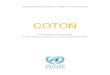 COTON - Un profil de produit de base par INFOCOMM · 2020. 9. 2. · Mahatma Gandhi filant le coton à l'aide d'un rouet. Cet objet chargé d'histoire en Inde est d'ailleurs devenu