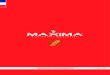 BROCHURE ÉQUIPEMENTS Février 2021 - Maxima SpA...Powered by Maxima S.p.A. est Partenaire Officiel de l’U.S. SASSUOLO CALCIO PARTNER UFFICIALE PARTNER UFFICIALE PARTNER UFFICIALE