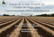 Impact de la lutte intégrée sur - Agrobonsensagrobonsens.com/wp-content/uploads/2017/04/Lutte... · 2019. 3. 14. · Impact de la lutte intégrée sur l’indice de risque pour