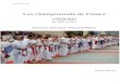 Les championnats de France vétérans - Karate Club de Deuil · 2018. 1. 30. · Un professeur mettant en avant l’esprit Budo plutôt que l’esprit sportif. C’est d’ailleurs
