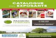 CATALOGUE DES EXPOSANTS · 2019. 6. 6. · le capitole chÂlons-en-champagne champagne-ardenne agriculteurs viticulteurs transformateurs grossistes distributeurs restaurateurs catalogue