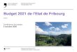 Budget 2021 de l'Etat de Fribourg...2020/10/02  · Revenus de transferts Revenus fiscaux Revenus des biens, Taxes, Emoluments, Contributions Revenus financiers et comptables B 20