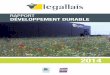 RAPPORT DÉVELOPPEMENT DURABLE - Legallaism1.legallais.com/common/pdf/0219G-Rapport-developpement... · 2015. 10. 2. · 2012: Trophée de la ... vivre ensemble. LEGALLAIS EST SO14