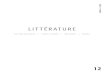 Littérature - J.-F. Fourcadelibrairie-fourcade.com/catalogues/FOURCADE_litt12_mail.pdf · 2013. 11. 19. · Crevel, Hebdomeros de Giorgio de Chirico, égale-ment textes de Ribemont-Dessaignes,