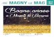 Janvier 2020 N°12 Bonne année - Magny-le-Hongre · 2019. 12. 27. · Janvier 2020 N°12 le Budget 2020, déjà voté p.5 @MagnyleHongre MAGNY Le MAG magny by night magny vit la