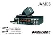 James FR UK - RigPix · 2020. 12. 31. · GUIDE DE DÉPANNAGE.....24 TABLEAU DE FRÉQUENCES ... Bienvenue dans le monde des émetteurs-récepteurs CB de la 3ème génération. 