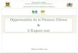 Opportunités de la Finance Climat...2 1 Aperçu sur le Plan Maroc Vert Ordre du jour Développement de projets D’agriculture 2 solidaire Promotion de la commercialisation des 3