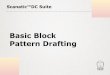Scanatic™DC Suite Pattern Drafting Basic Block · 2020. 7. 30. · 원형 제작에 필요한 기본 치수 (단위 : cm) 가슴둘레(B) Bust Circumference 86 허리둘레(W) Waist
