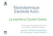 Electrotechnique: Electricité Avion,meteosat.pessac.free.fr/.../02...PhotosMCC_equat.pdfMCC Type de Moteur MK72 320 MK72 360 Tension nominale 5,5 V 7,5 V Vitesse à vide 3000 tr/mn