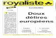 européensarchivesroyalistes.org/IMG/pdf/Royaliste680.pdf · 2019. 8. 29. · Thierry Wolton lança « l'affaire Jean Moulin » en publiant que le chef du CNR était un communiste