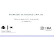 ALIGNEMENT DE GÉNOMES COMPLETSgenoweb.toulouse.inra.fr/~formation/M2_Phylogenomique/...26 mars 2012 Alignement de génomes 1. Introduction - Contexte - Principe des outils - Les outils