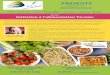 Atelier Initiation à l’alimentation Vivante · 2018. 5. 21. · Samedi 28 Avril 2018 9h30 à 15h30 à Rivière-du-Loup Atelier Initiation à l’alimentation Vivante L'alimentation