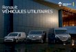 Renault VÉHICULES UTILITAIRES · Hauteur à vide 1,541 Hauteur avec hayon ouvert à vide 1,979 Hauteur seuil de coffre à vide 770 Garde au sol en charge 120 Largeur aux coudes avant
