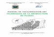 MANUEL DE VULGARISATION DESaicd-africa.org/web/wp-content/uploads/Manuel-de...Le projet d’appui à la filière de production des plants au Burkina Faso, voudrait à travers ce manuel,