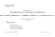 Polycopié de Cours Introduction aux Systèmes d’Exploitation · 2016. 11. 12. · Polycopié de Cours Introduction aux Systèmes d’Exploitation Module Systèmes d’Exploitation