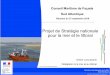 Projet de Stratégie nationale pour la mer et le littoral · 2017. 6. 23. · 4 Objectifs La transition écologique pour la mer et le littoral Bonne résilience des territoires maritimes