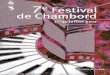 Dossier de presse - Château de Chambord...Moleiro : Joropo L’orchestre de la Garde républicaine, dont l’origine remonte à 1848, est composé de 120 musiciens professionnels