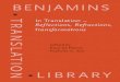 In Translation - Reflections, Refractions, Transformations (Benjamins Translation Library)