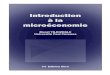 Introduction   la micro©conomie - Econometrie