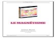 Le Magnétisme · 2013. 5. 1. · Le Magnétisme étiseuse.ch Page 5 CHAPITRE 1 LE MAGNÉTISME QU’EST-CE QUE LE MAGNÉTISME Le magnétisme est une sorte d'énergie, un fluide vital