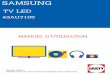 SAMSUNG - Darty2021. 3. 15. · technicien qualifié est habilité à ouvrir cet appareil. • Veillez à brancher correctement et complètement le cordon d'alimentation. Lorsque vous