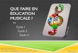 QUE FAIRE EN ÉDUCATION MUSICALE - ac-rouen.fr