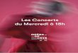 Les Concerts du Mercredi à 18h - opera-lille.fr