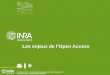 Les enjeux de l’Open Access - AGROPOLIS