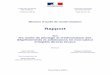 Rapport - Accueil - Ministère de l'Intérieur