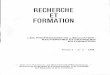 revue RECHERCHE ET FORMATION - ife.ens-lyon.fr